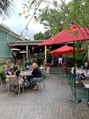 The Patio of the Floridian  at The Floridian in St Augustine