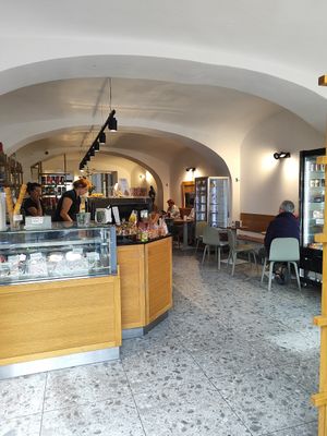 Interior at Cukrářstvi Pudilovi in Slany