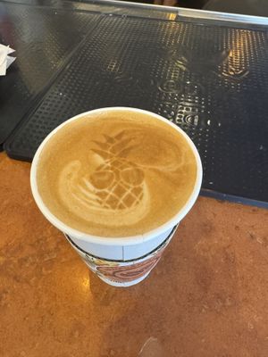   at Hawaiian Aroma Caffe in Honolulu