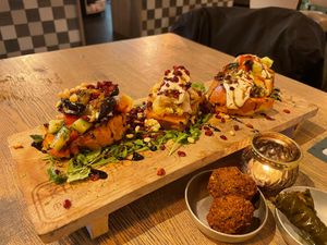 Bruschettas   at King George in Maastricht