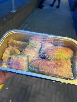 baklava  at King George in Maastricht