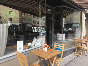 Draußen  at Veganes Bistro Rubi in Cologne