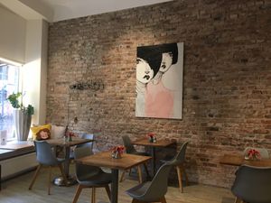 Interior at Veganes Bistro Rubi in Cologne