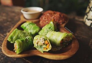Gado Gado Rolls at Soma Cafe in Ubud