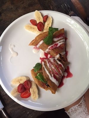 Buckwheat Crepes at Soma Cafe in Ubud