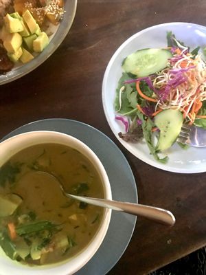 So much healthy goodness 💚 at Soma Cafe in Ubud