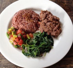 Soma vegan brekkie at Soma Cafe in Ubud