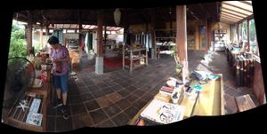 Soma upper floor shop at Soma Cafe in Ubud