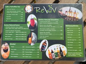 Menu x1 at REVIV in Malaga
