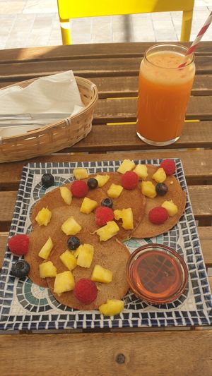 panqueques at REVIV in Malaga