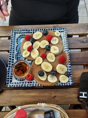 Pancakes at REVIV in Malaga