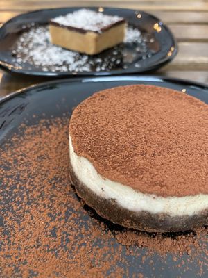 Tiramisu and cookie dough   at REVIV in Malaga