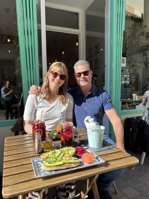 Delicious food   at REVIV in Malaga