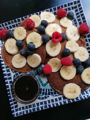 Pancakes at REVIV in Malaga