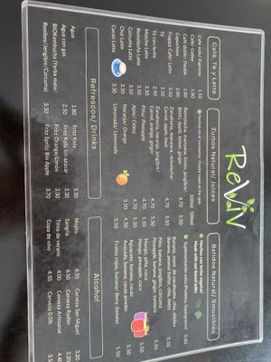 Menù   at REVIV in Malaga