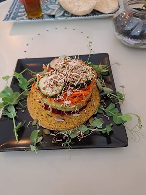 Salty pancake   at REVIV in Malaga