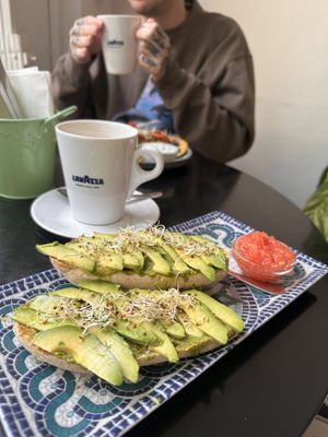 Avocado toast  at REVIV in Malaga