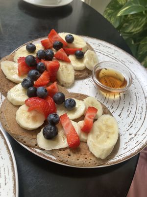 Sweet pancakes  at REVIV in Malaga