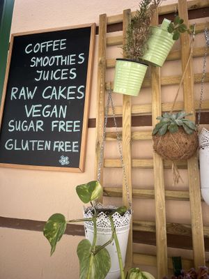 outdoor seatingg  at REVIV in Malaga