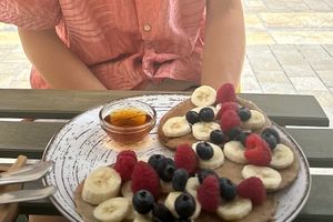 sweet pancakes  at REVIV in Malaga