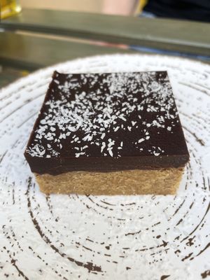 Cookie dough raw cake  at REVIV in Malaga