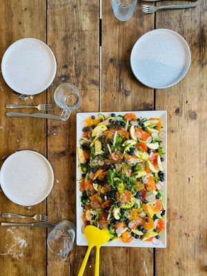 Lunch salad. at De Nieuwe Kantine in Arnhem