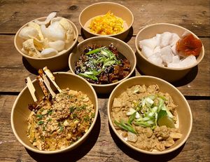 Our Indonesian menu. at De Nieuwe Kantine in Arnhem