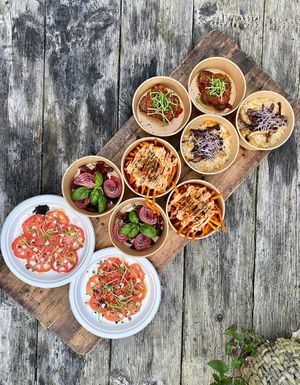 Italian menu. at De Nieuwe Kantine in Arnhem