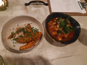 Goat cheese & chicken at De Nieuwe Kantine in Arnhem