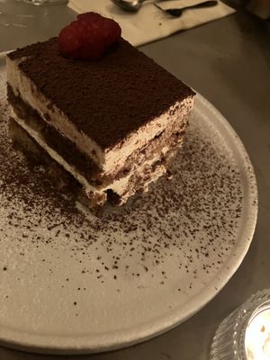 Tiramisu to share   at De Nieuwe Kantine in Arnhem