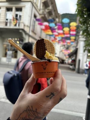   at Vanini Swiss Chocolate in Interlaken