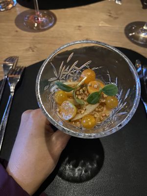 Amuse  at Entree 1863 in Doetinchem