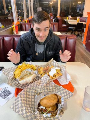   at Vegan Junk Food in Portland