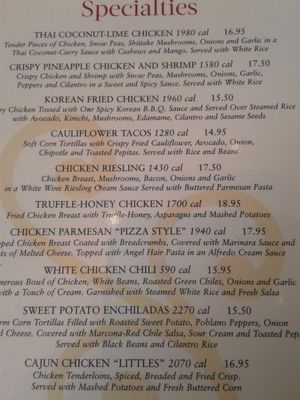 The cauliflower tacos are very tasty. at The Cheesecake Factory in Birmingham