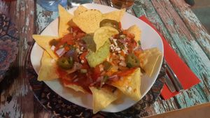 Nachos at La Casita Mexicana in Fuengirola