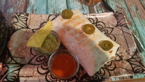 Burrito at La Casita Mexicana in Fuengirola