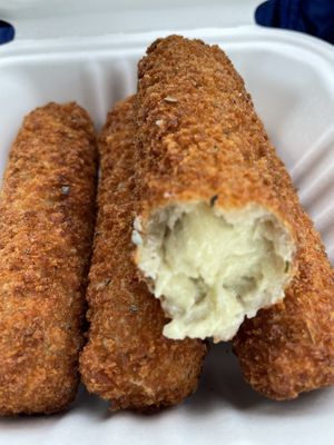 Mozzarella sticks   at The Wagon in Portland