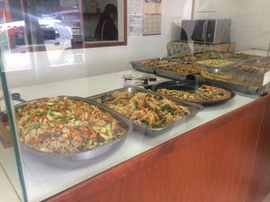 Vegan and vegetarian dishes at El Bambu in Ushuaia