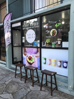 What a relief - finally found something plant based in Hawaii!  at ALO in Honolulu