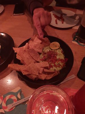 Avocado dip at Cactus Club Cafe in Vancouver