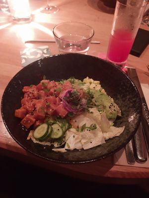 Tofu bowl at Cactus Club Cafe in Vancouver