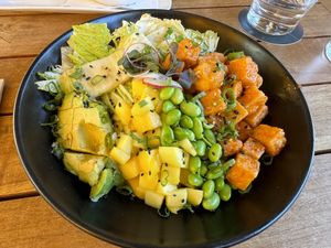 Tofu bowl  at Cactus Club Cafe in Vancouver