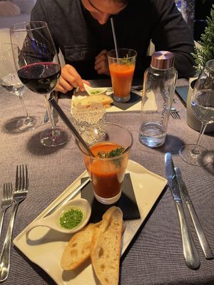 Gazpacho  #Veganuary at Casito Mediterraneo in Gran Canaria