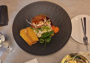 Kandierter Ziegenkäse  at Casito Mediterraneo in Gran Canaria