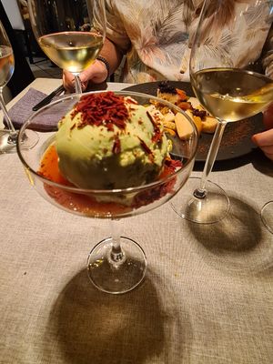 Avocado Icecream at Casito Mediterraneo in Gran Canaria