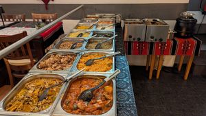 Main dishes. at Sha'aam in Valkenburg