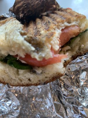 Vegan Caprese!!  at Grins in Nashville