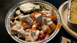 buffalo cauliflower bowl at Grins in Nashville