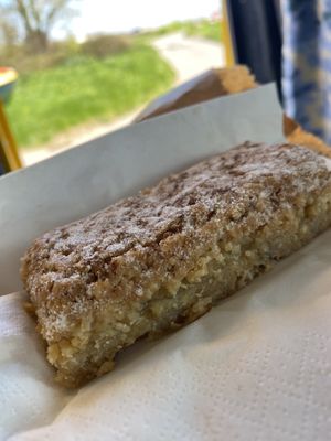 Apple and Cinnamon flapjack  at Cabana - Food Stand in Westward Ho