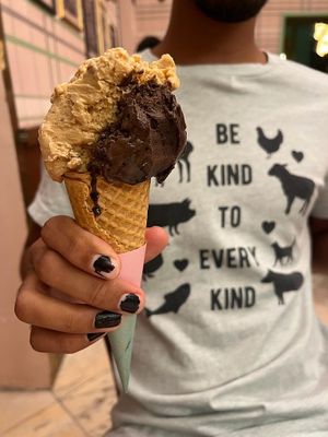 Caramel cookies & chocolate cookies at Anita Gelato - Old San Juan in San Juan
